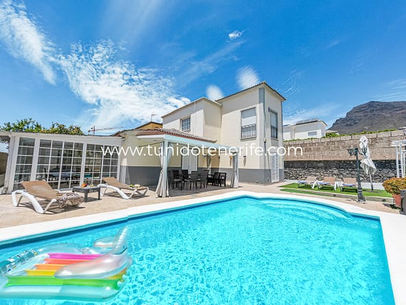 Villa with private pool for rent in Tenerife South, Costa Adeje, Tu Nido Tenerife