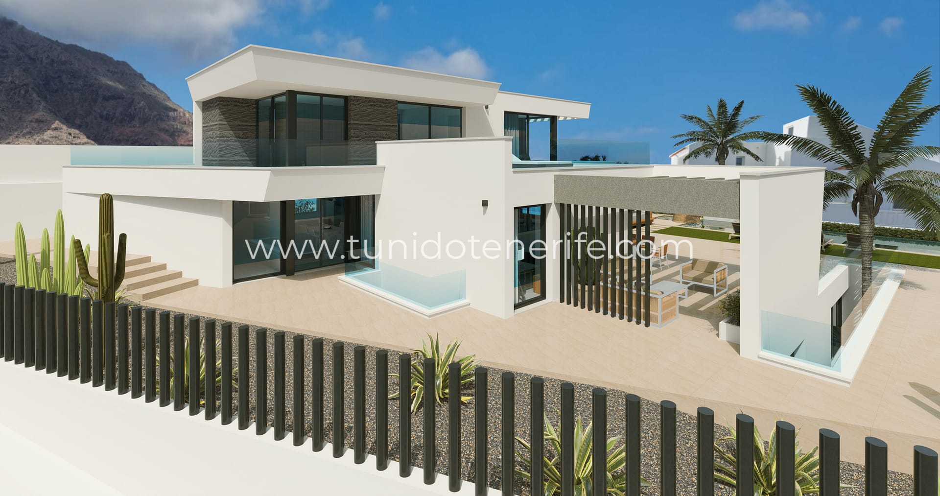 Villa en venta en Tenerife Sur, Madroñal de Fañabe