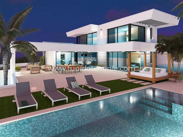 Villa en venta en Tenerife Sur, Madroñal de Fañabe